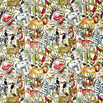 King Of The Jungle Safari Fabric by the Metre